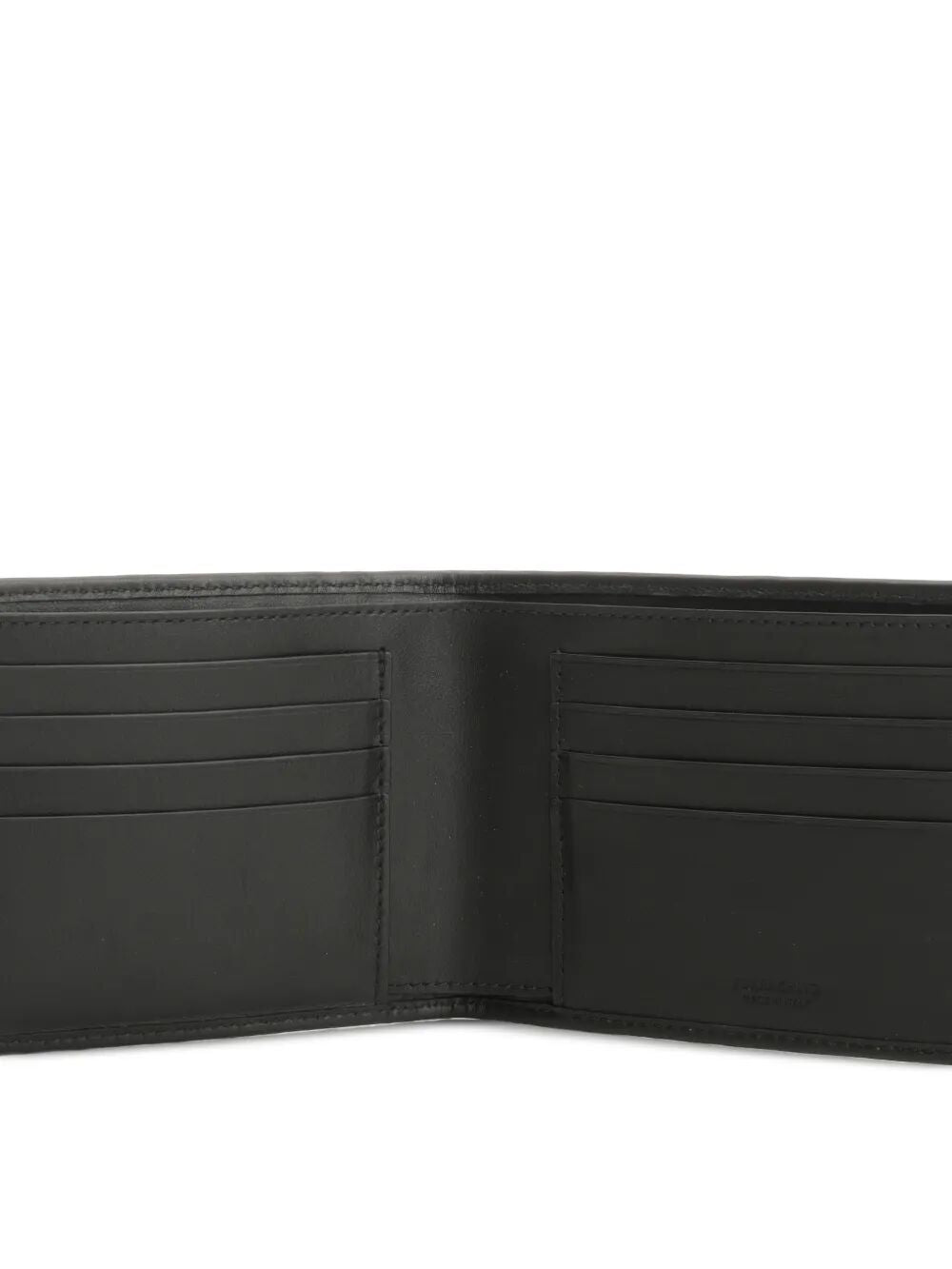 Ferragamo Two-Tone Woven Leather Bi-Fold Wallet - Mini Size - Banlieue91 -