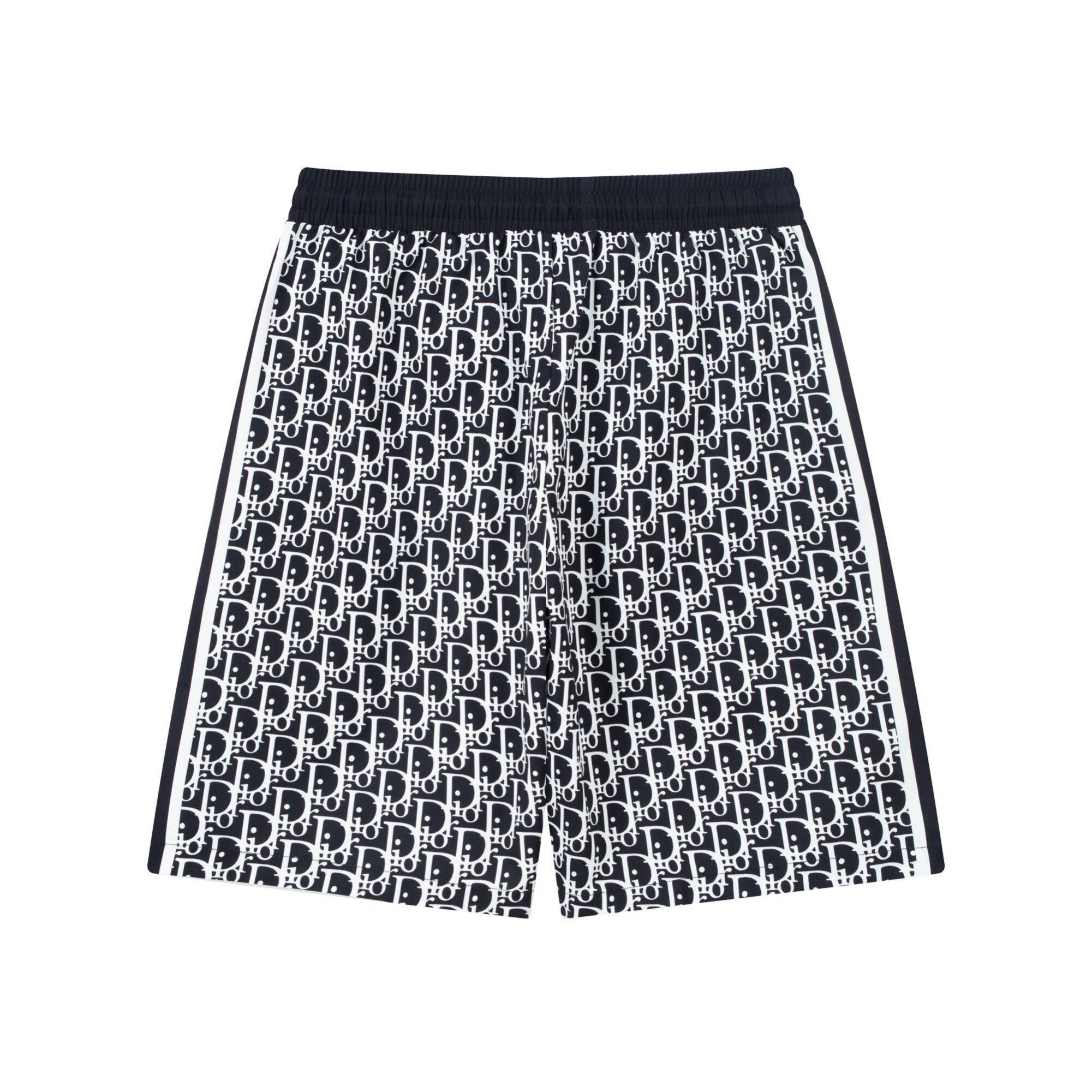 Dior Knit Basketball Shorts 'Black/White' - Banlieue91
