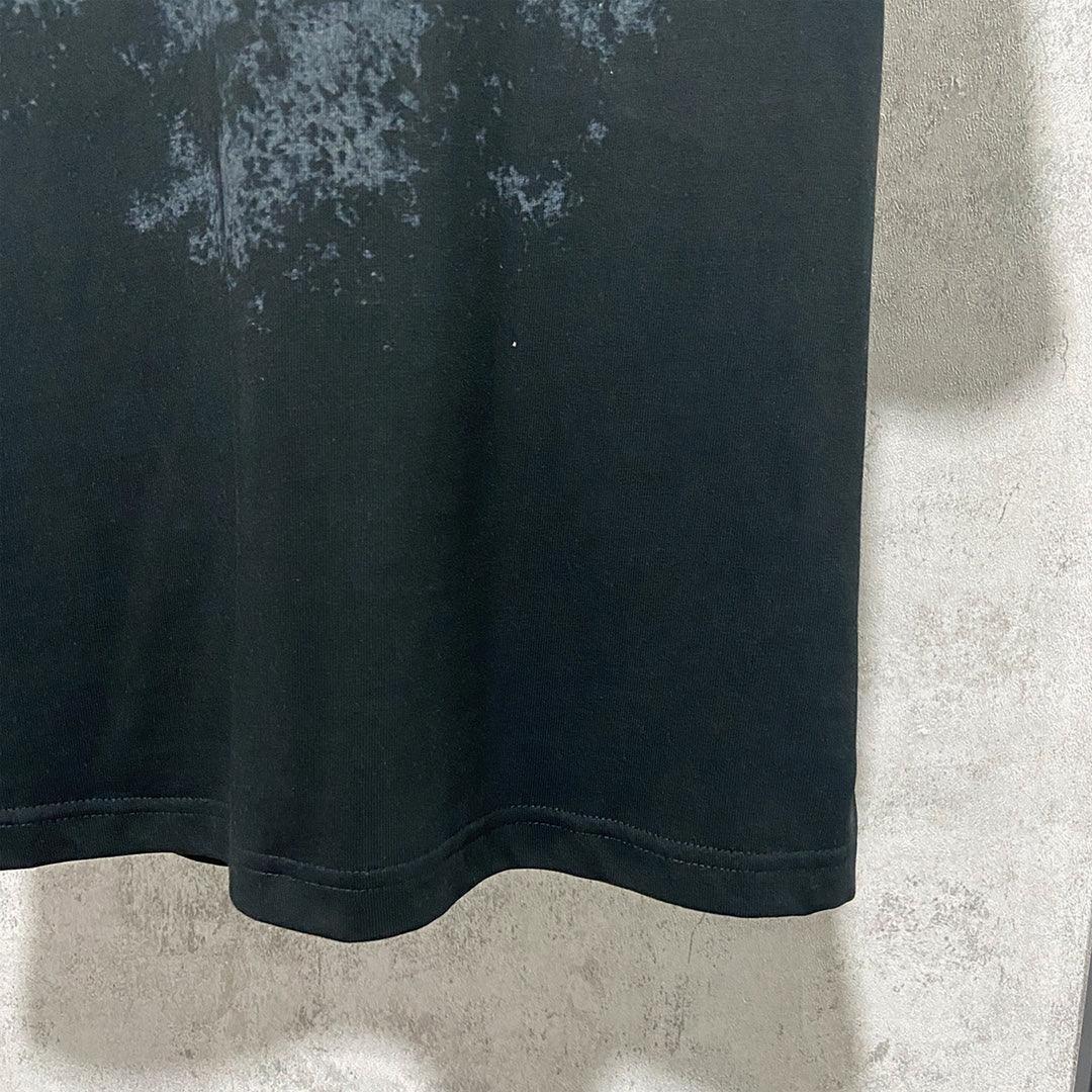 Balenciaga Black T-Shirt Without Collar - Banlieue91