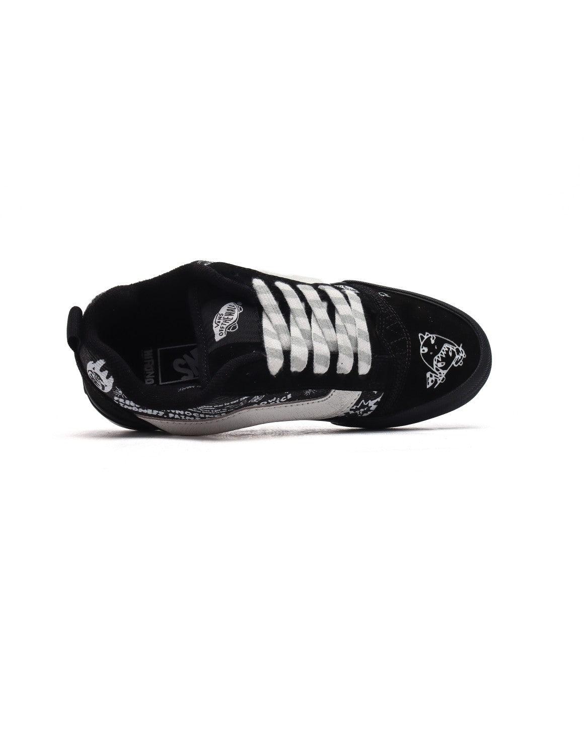 HIRONO x Vans Knu Skool 'Black/White' - Banlieue91