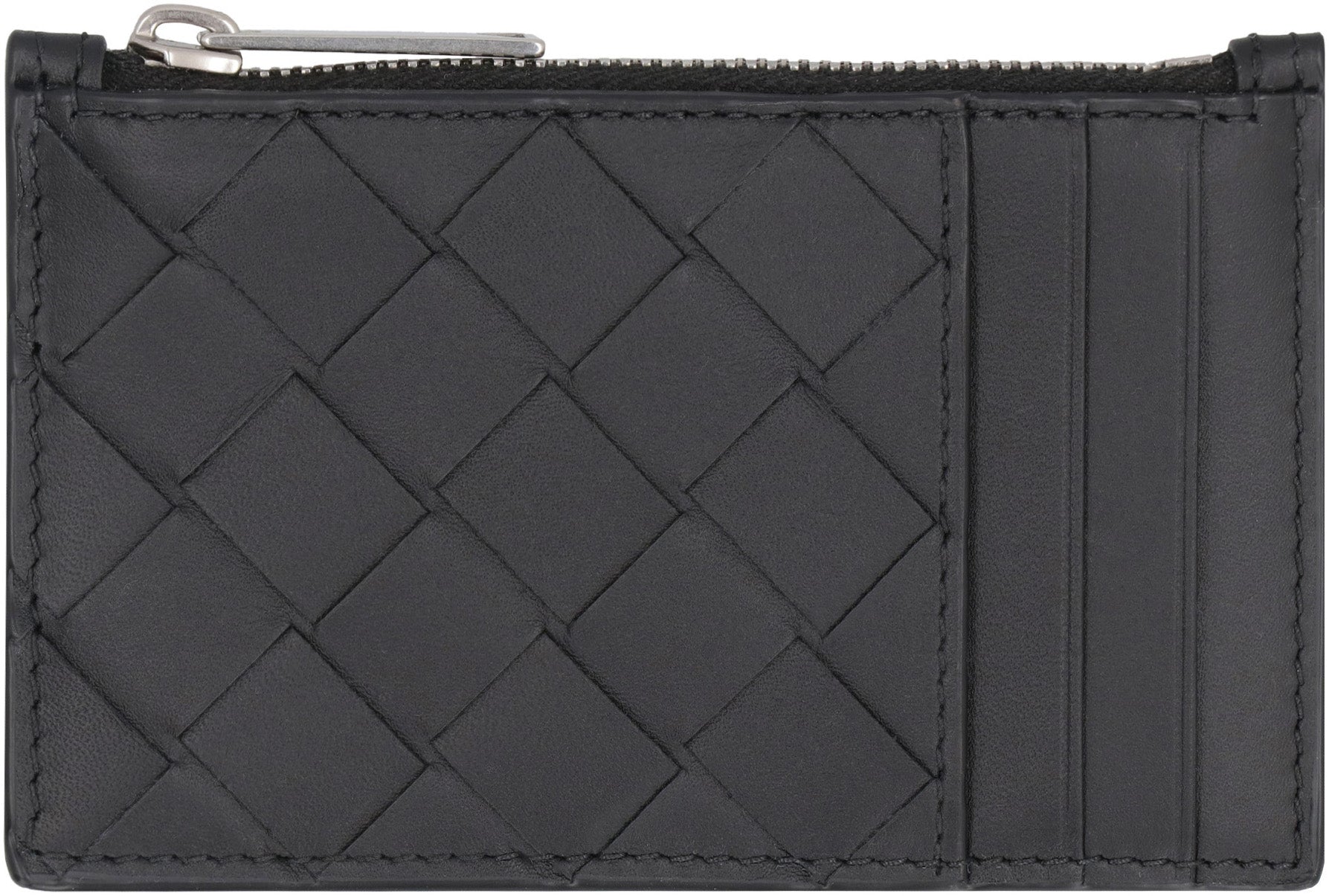 BOTTEGA VENETA Intrecciato Mini Leather Card Holder - Banlieue91 -