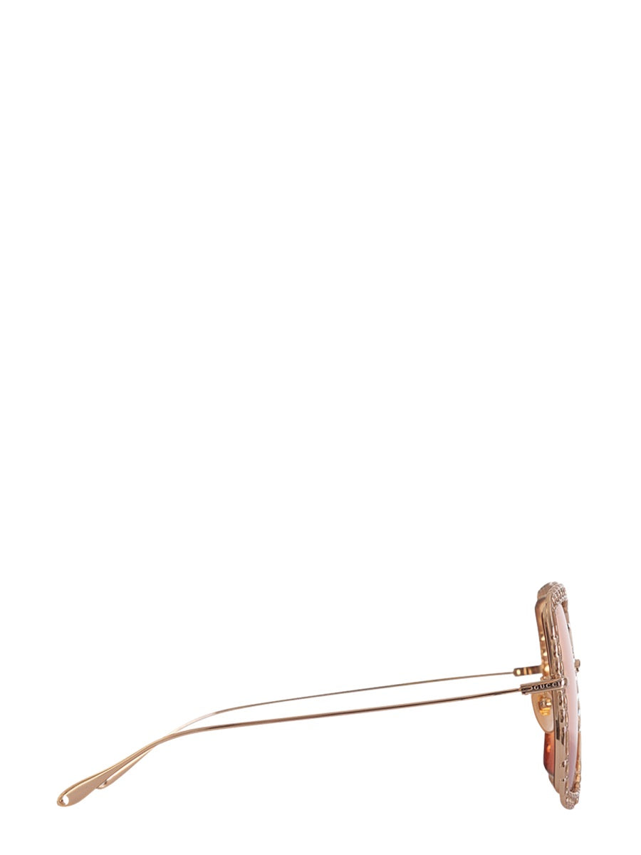 GUCCI Rectangular Mini Sunglasses for Women - Banlieue91 -