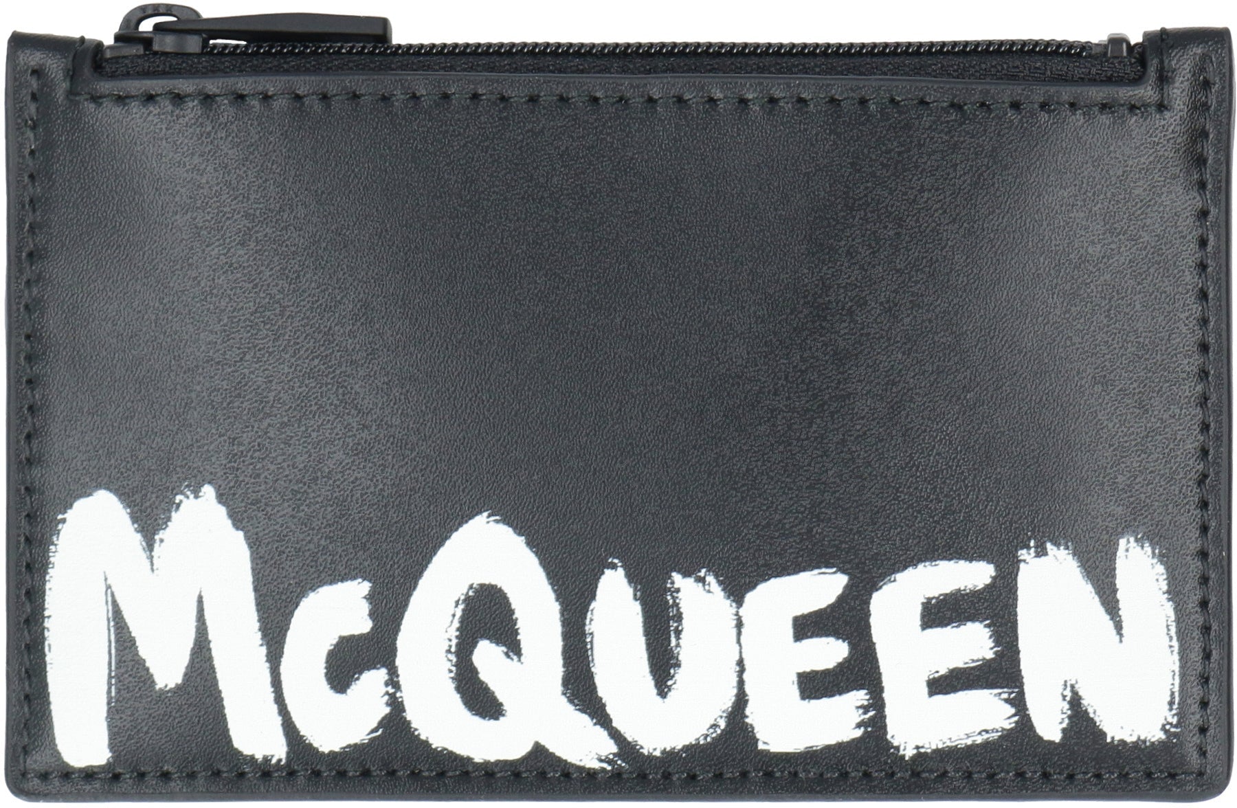 ALEXANDER MCQUEEN Mini Leather Card Holder for Men - Banlieue91 -