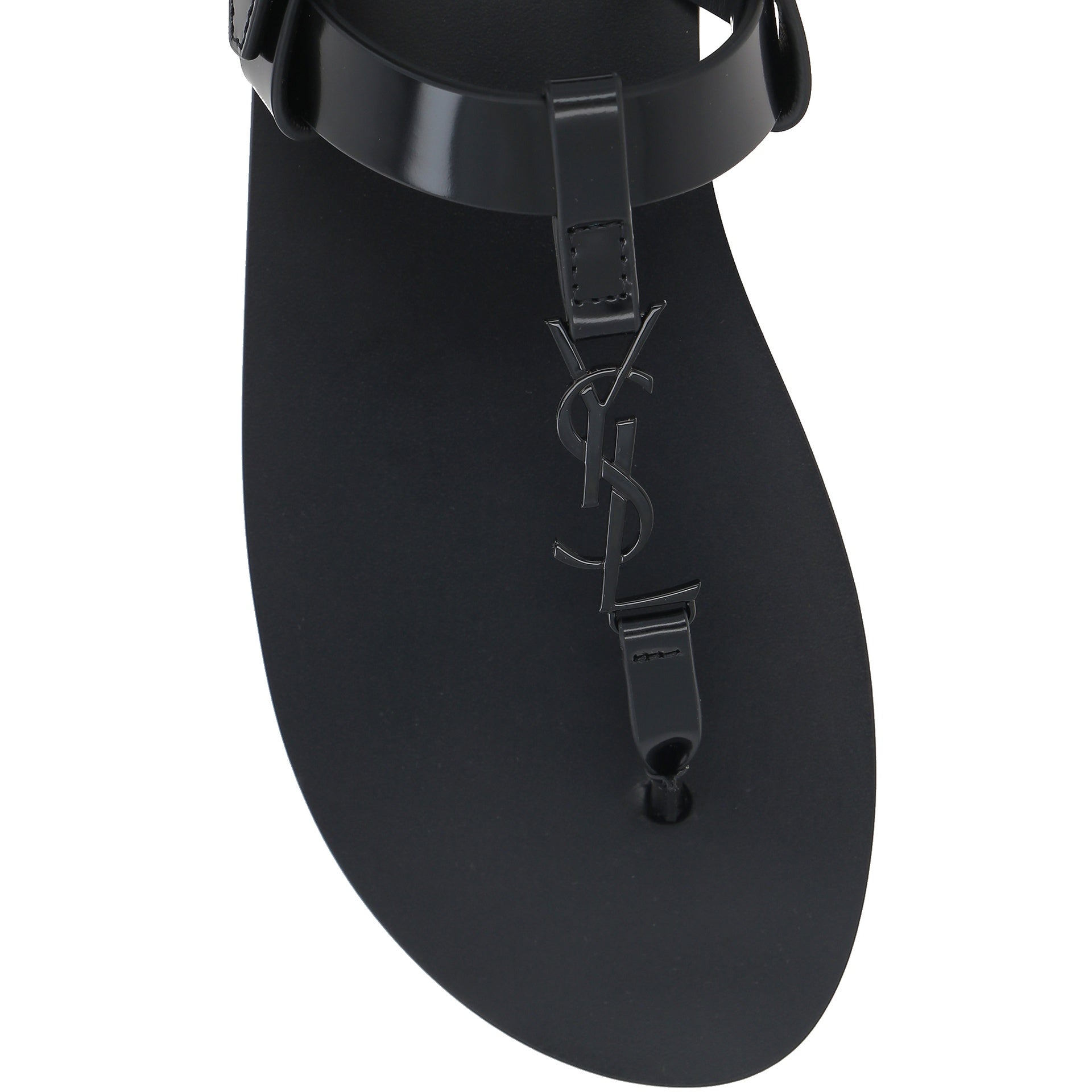 Saint Laurent Cassandre 05 Flat Sandals - Banlieue91 -