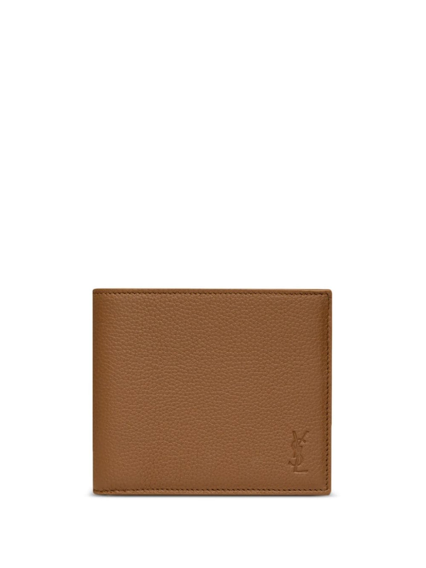 SAINT LAURENT Mini Leather Wallet & Card Holder - Banlieue91 -