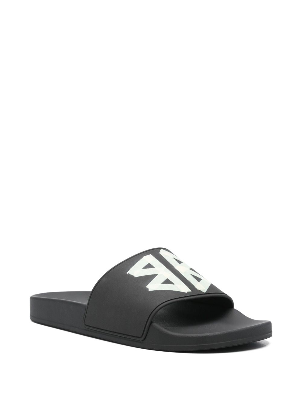 BALENCIAGA Logo Pool Slide Sandals for Men - Banlieue91 -