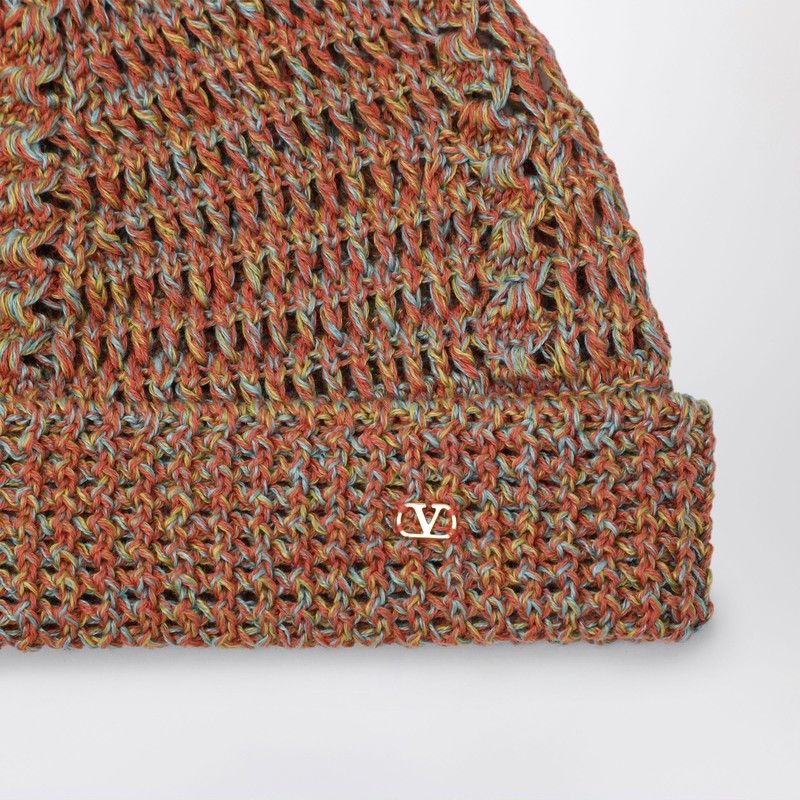 VALENTINO GARAVANI Multicolored Crochet Hat - Banlieue91 -