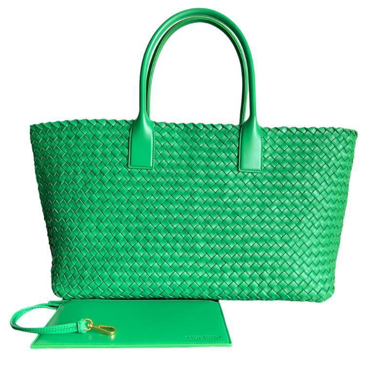 Bottega Veneta Medium Intreccio Leather Bag Tote - Banlieue91