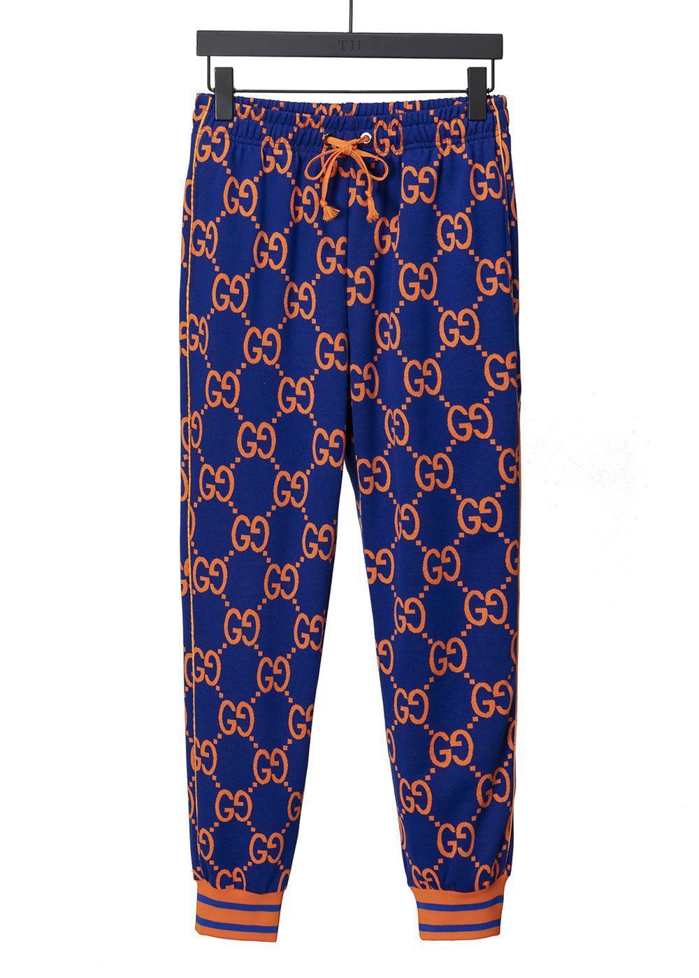 Gucci Long Pant 'Blue/Orange' - Banlieue91