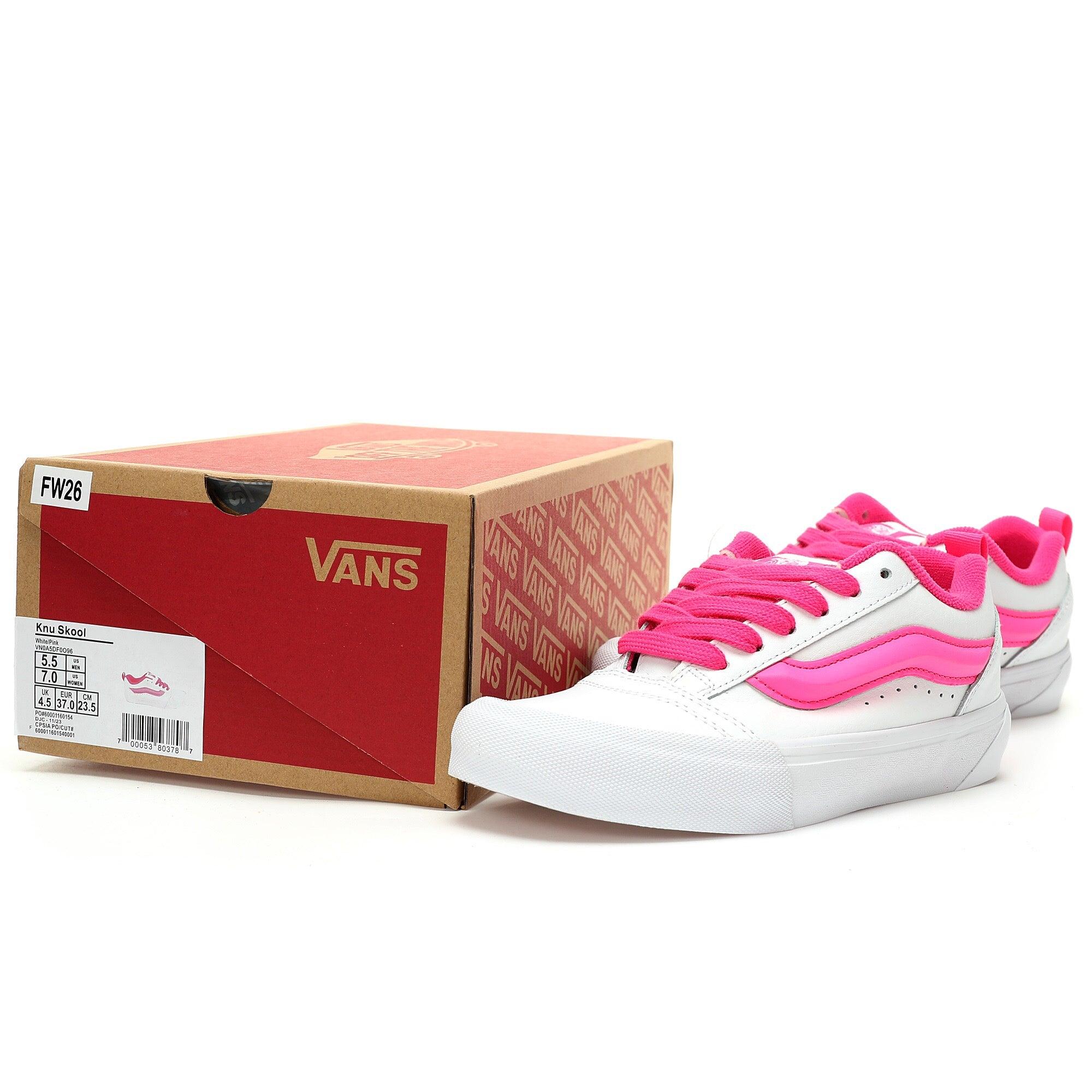 Vans Vault Knu-Skool VR3 LX "White Pink" - Banlieue91