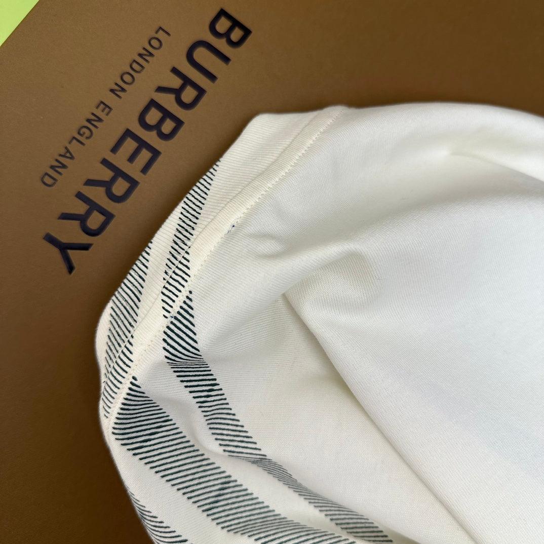 Burberry T-Shirt Without Collar 'White' - Banlieue91