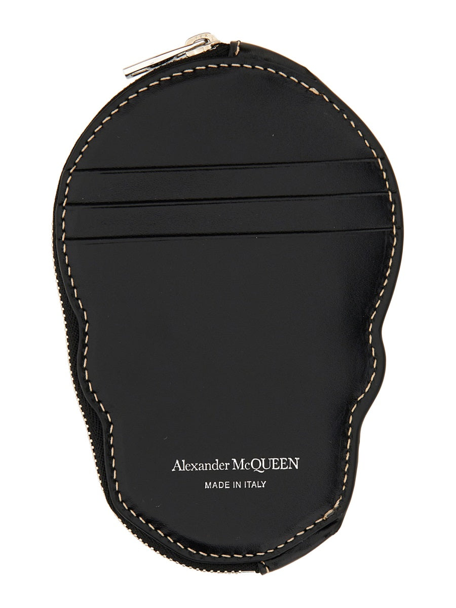 ALEXANDER MCQUEEN Mini Skull Card Holder - Banlieue91 -