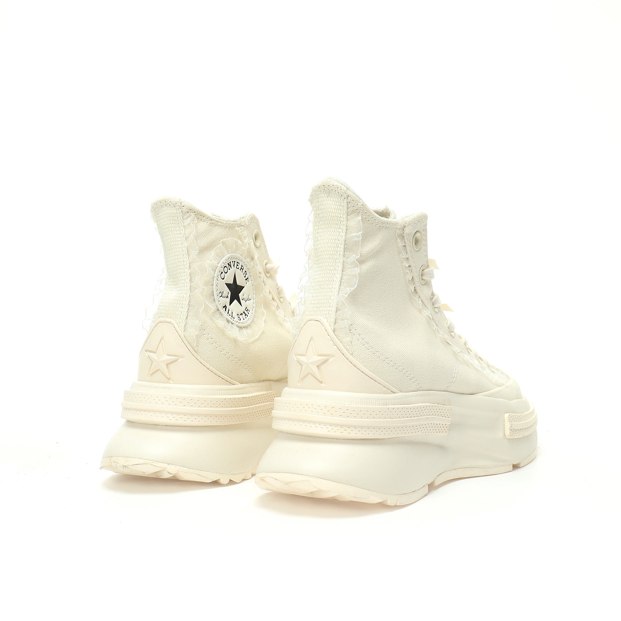Converse Run Star Legacy 1970 Cx High "White Lace" - Banlieue91