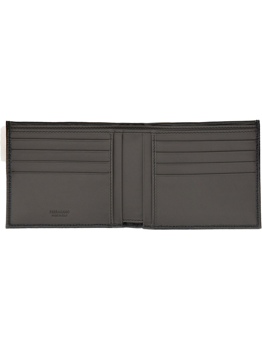 Ferragamo Men's 100% Leather Mini Wallet - Banlieue91 -