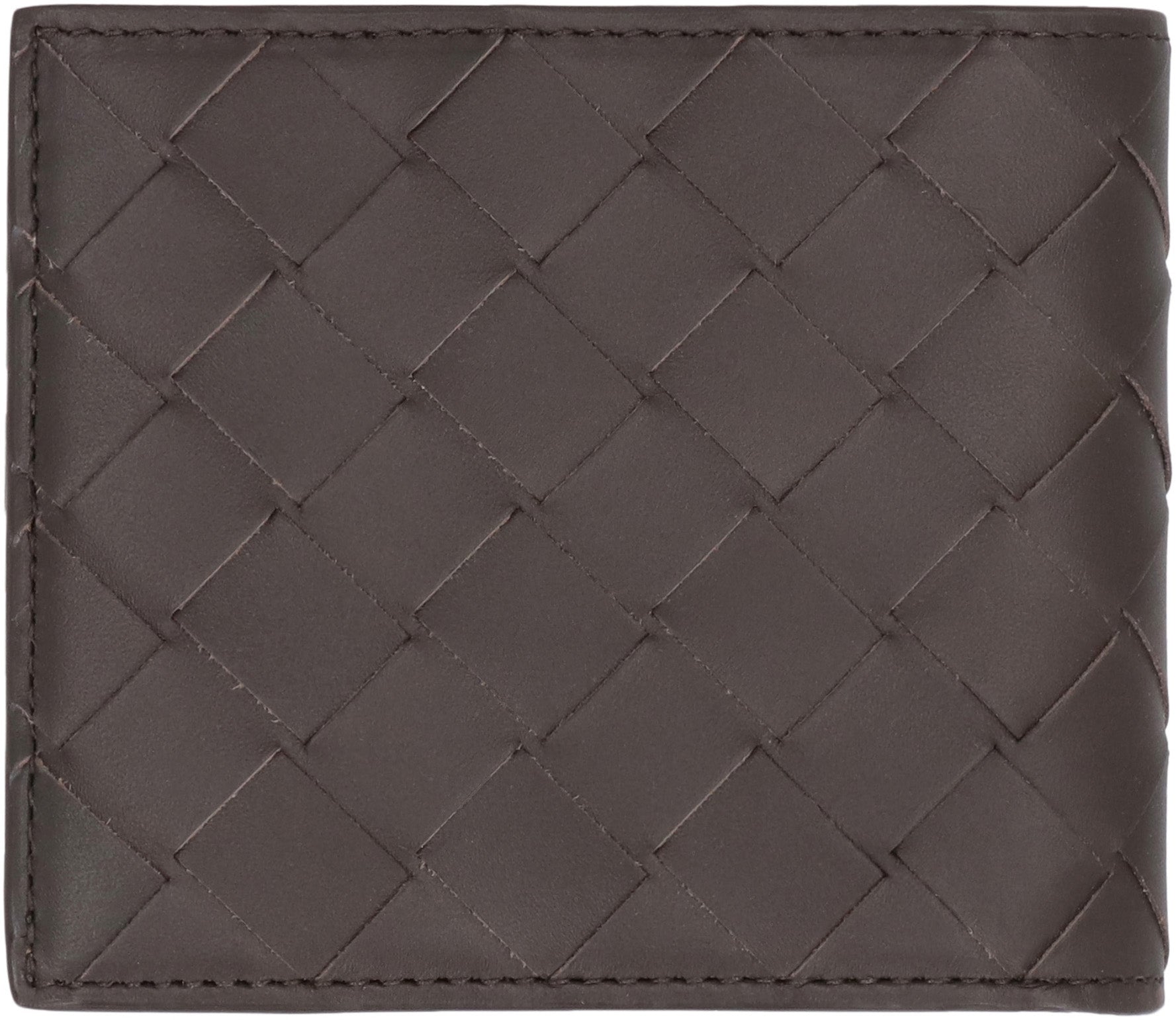 BOTTEGA VENETA Mini Bi-Fold Wallet in Leather - SS25 - Banlieue91 -
