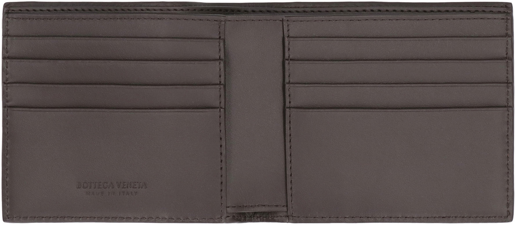 BOTTEGA VENETA Mini Bi-Fold Wallet in Leather - SS25 - Banlieue91 -