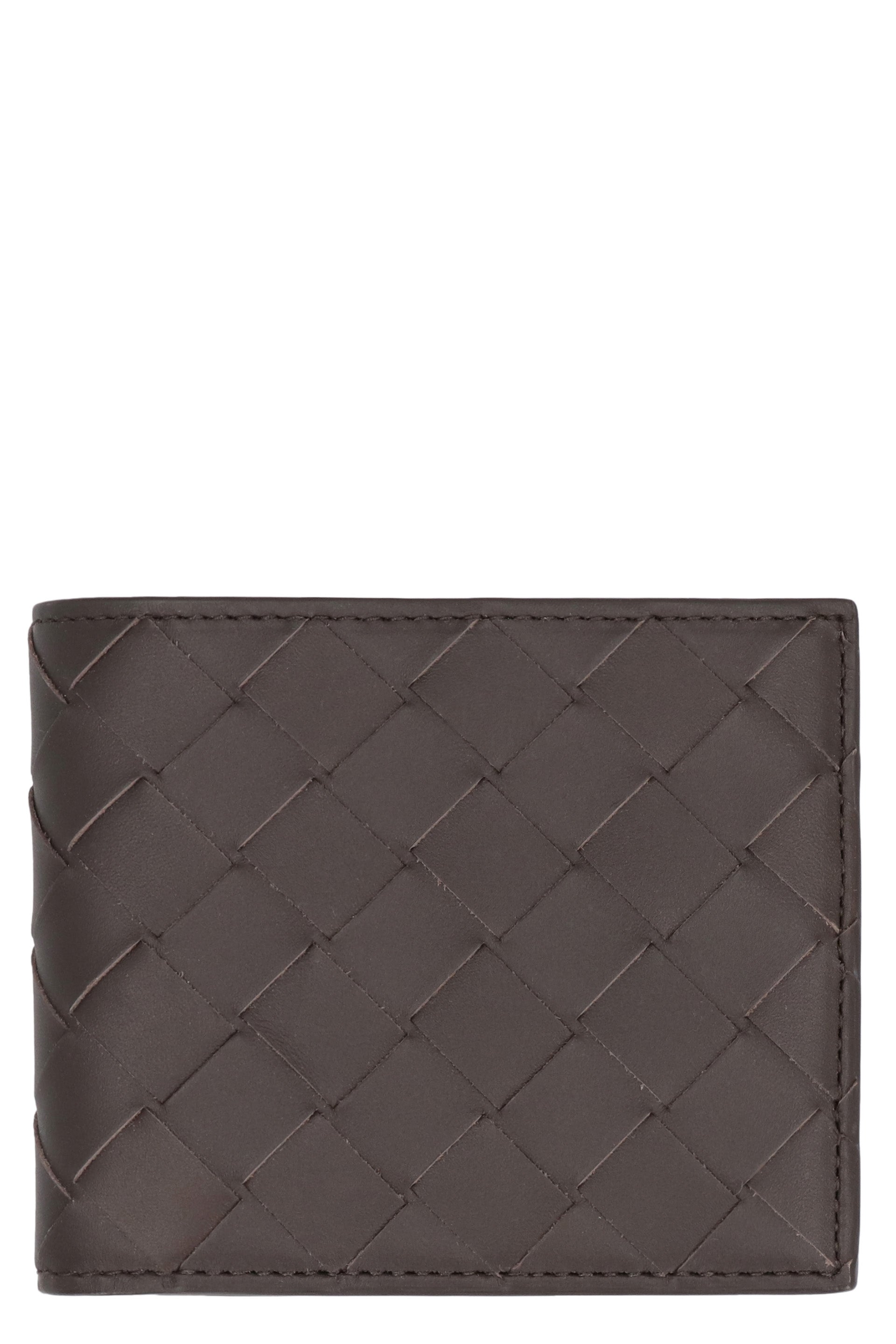 BOTTEGA VENETA Mini Bi-Fold Wallet in Leather - SS25 - Banlieue91 -