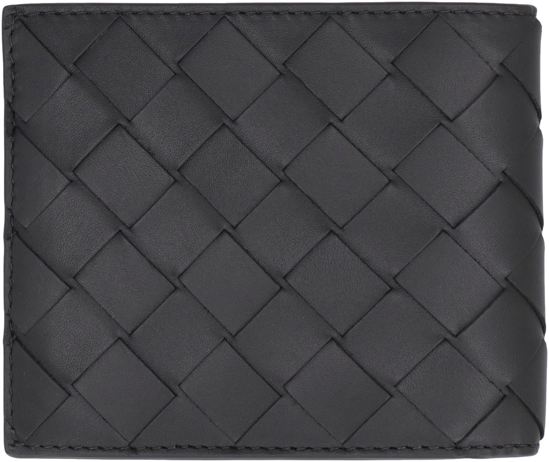 BOTTEGA VENETA Mini Intrecciato Bi-Fold Wallet - Banlieue91 -