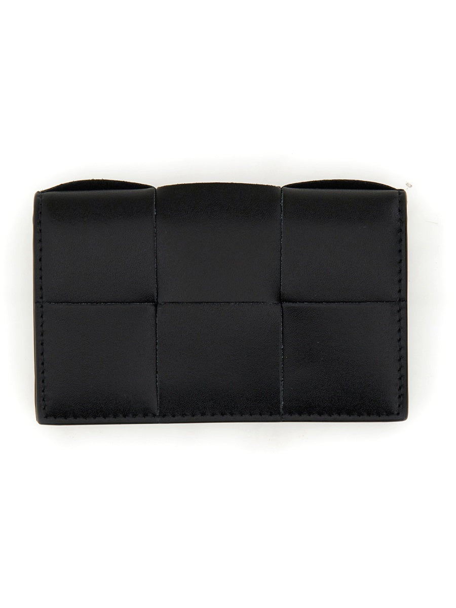 BOTTEGA VENETA Mini Leather Business Card Holder - Banlieue91 -