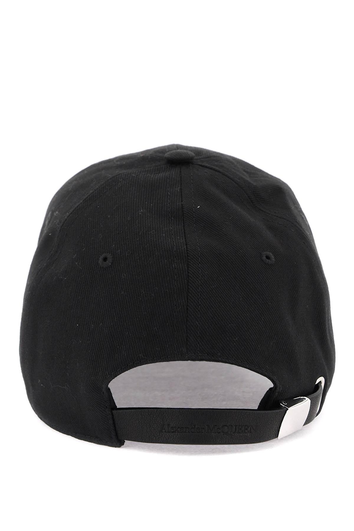 ALEXANDER MCQUEEN VARSITY SKULL Cap for Men - FW23 Collection - Banlieue91 -