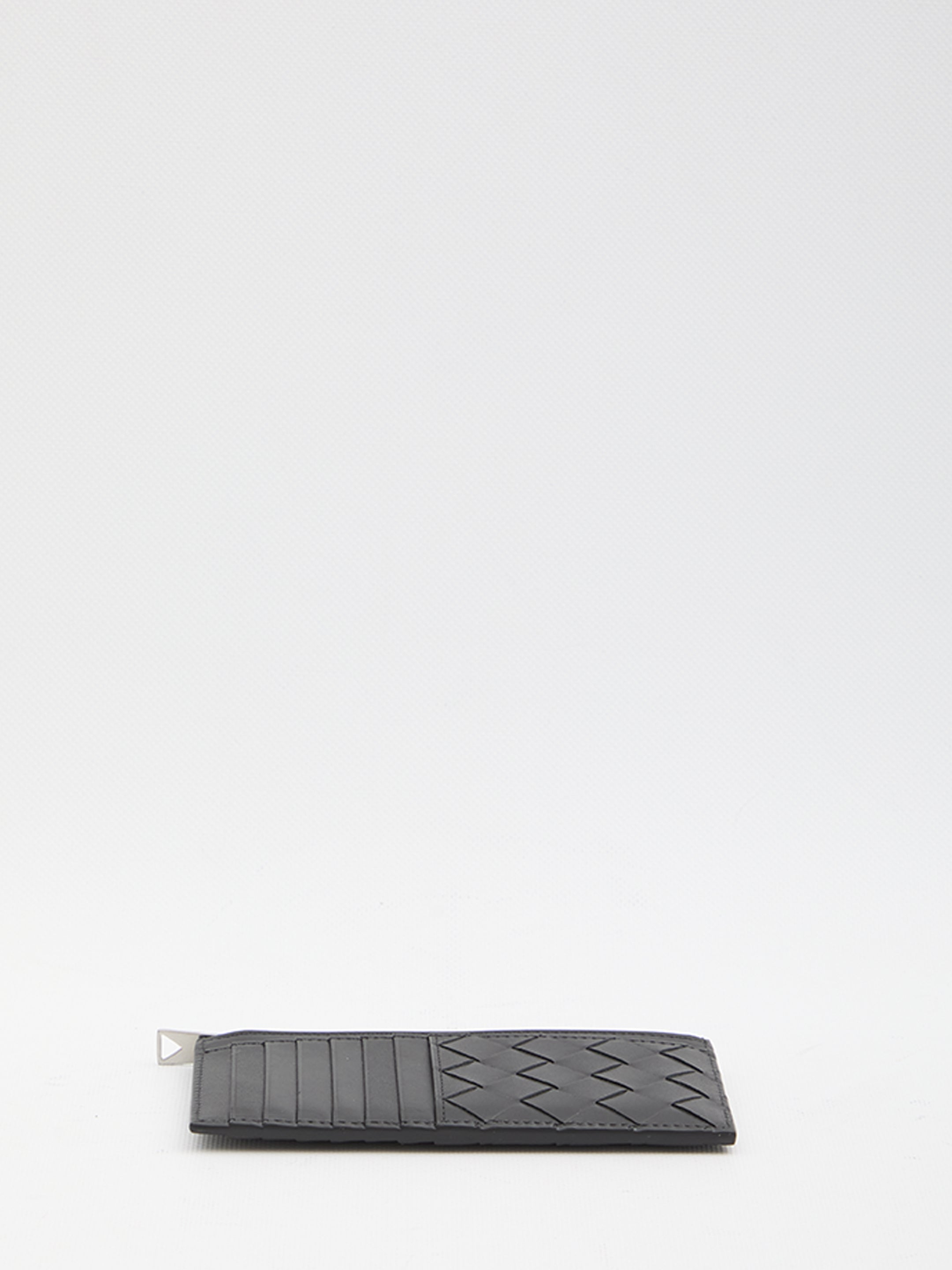 BOTTEGA VENETA Braided Mini Card Holder with Coin Purse - FW25 - Banlieue91 -