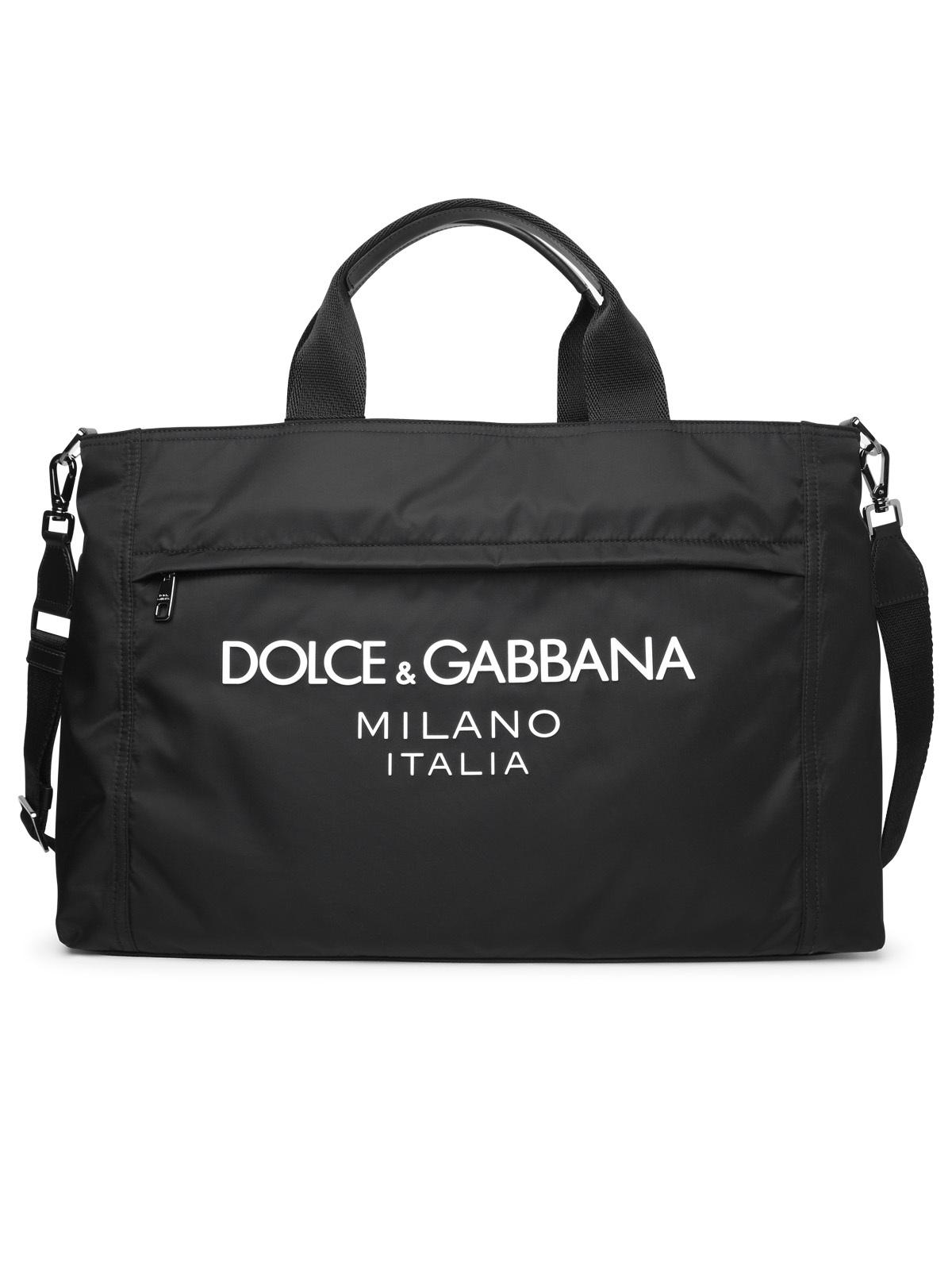 Dolce & Gabbana Black Fabric Bag - Banlieue91 -