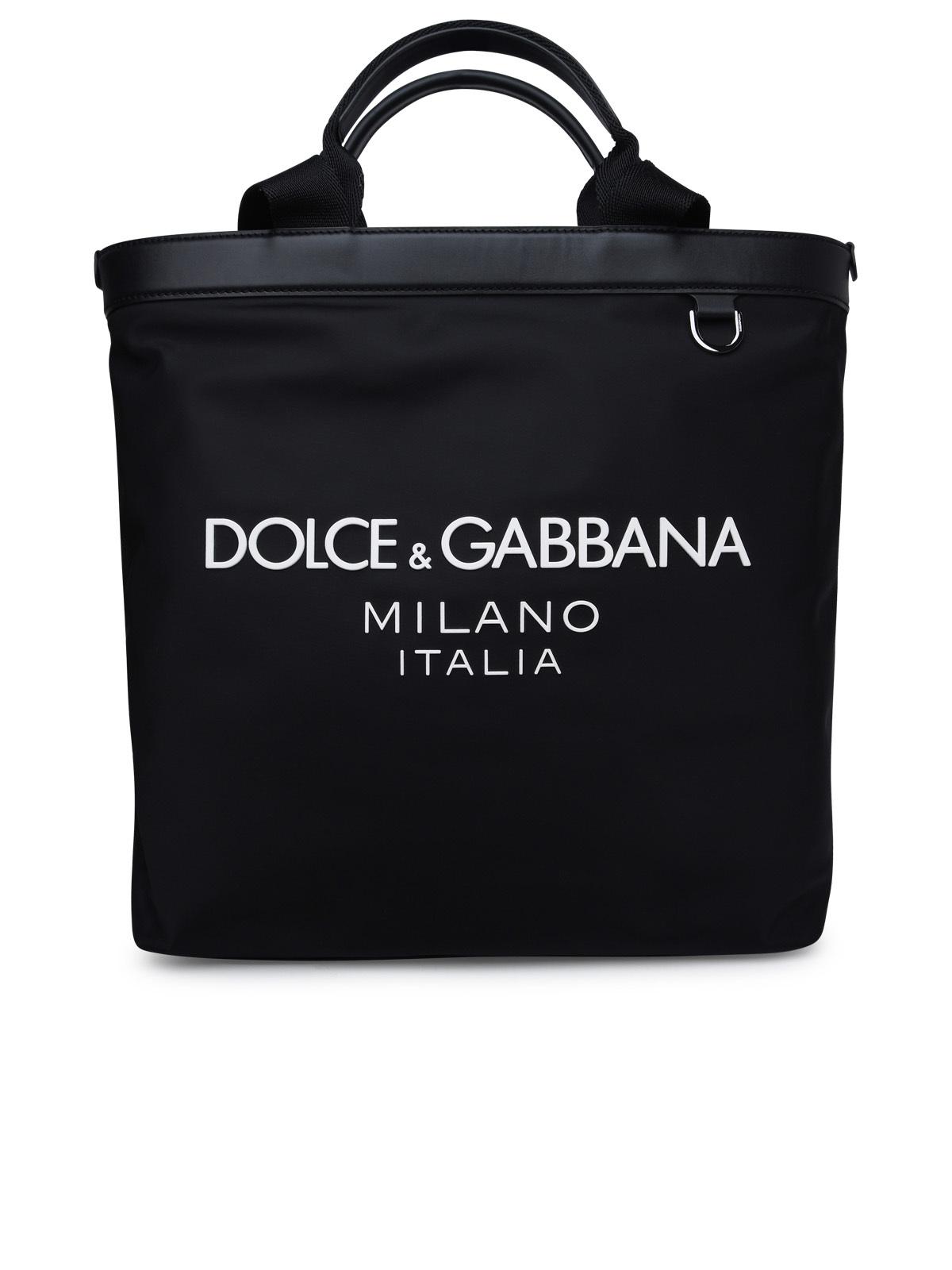 Dolce & Gabbana Black Fabric Bag - Banlieue91 -