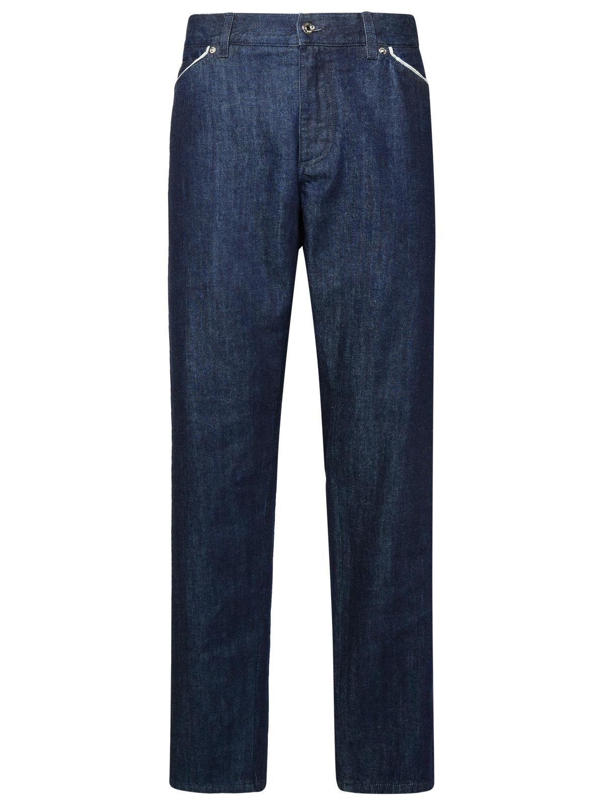 Dolce & Gabbana Blue Cotton Jeans - Banlieue91 -