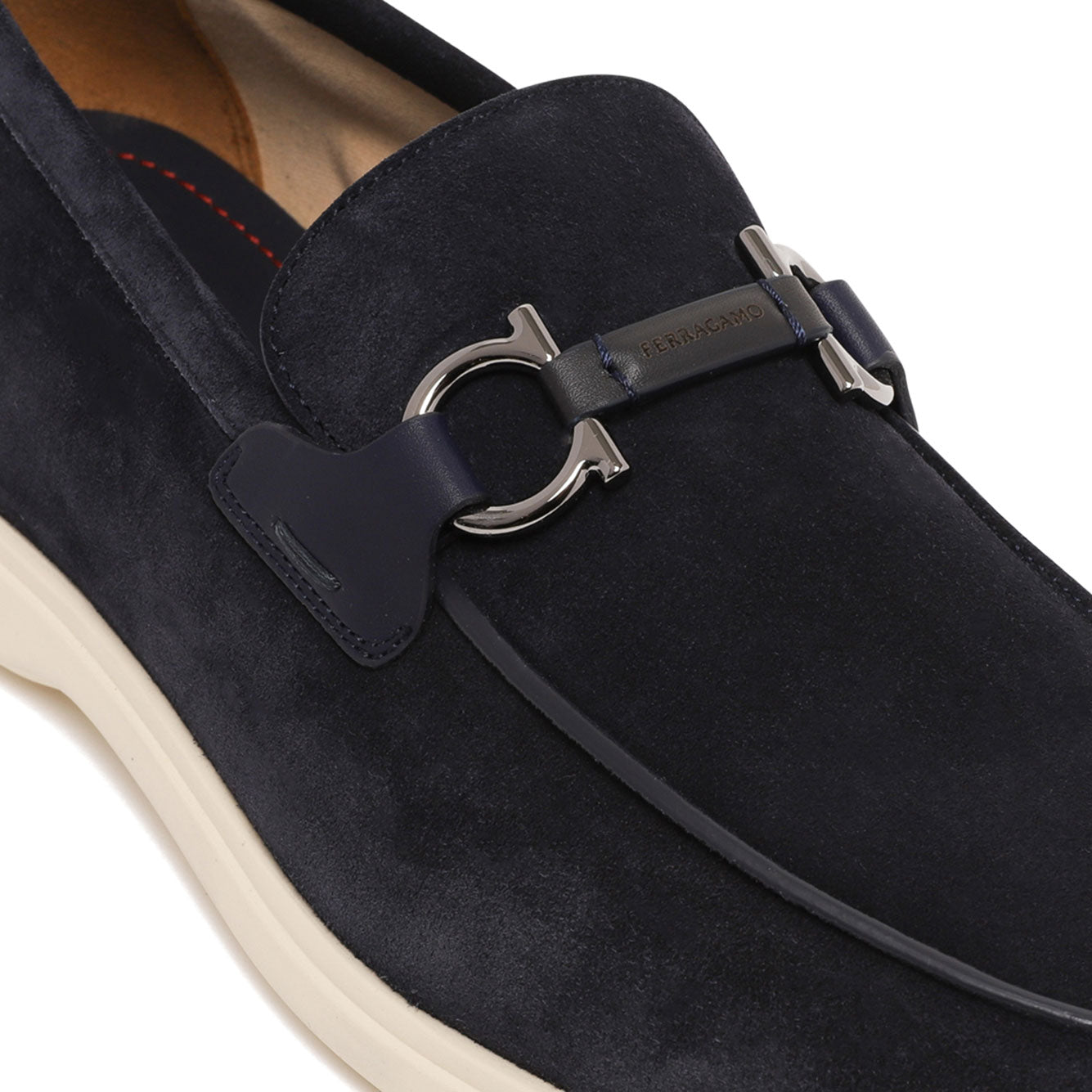 Ferragamo Men's 100% Leather Flat Shoes - Banlieue91 -