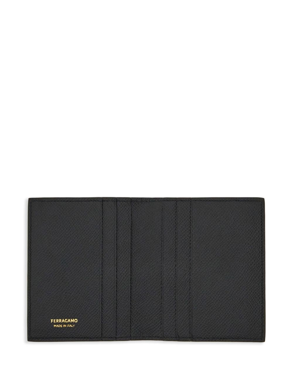 Ferragamo Leather Grained Texture Bi-Fold Wallet - Banlieue91 -
