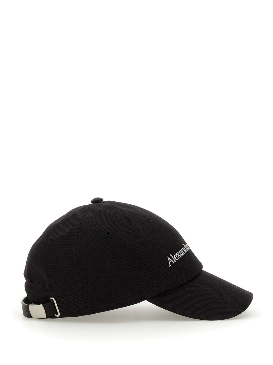 ALEXANDER MCQUEEN Logo Baseball Hat for Men - Banlieue91 -