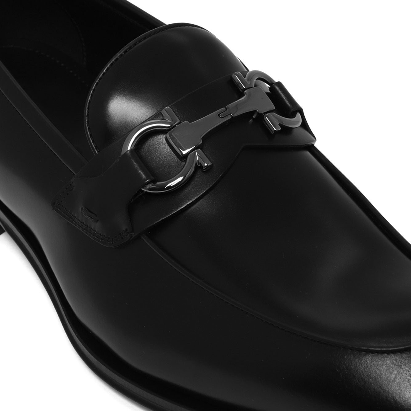 Ferragamo 100% Leather Moccasin Flat Shoes for Men - Banlieue91 -