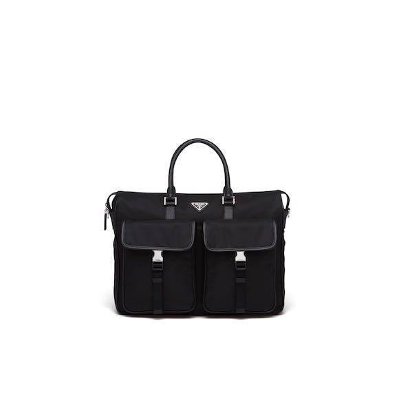 Prada triangle-logo two-way bag - Banlieue91