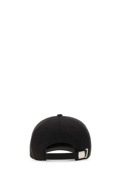 ALEXANDER MCQUEEN Graffiti Cotton Baseball Cap for Men - Banlieue91 -