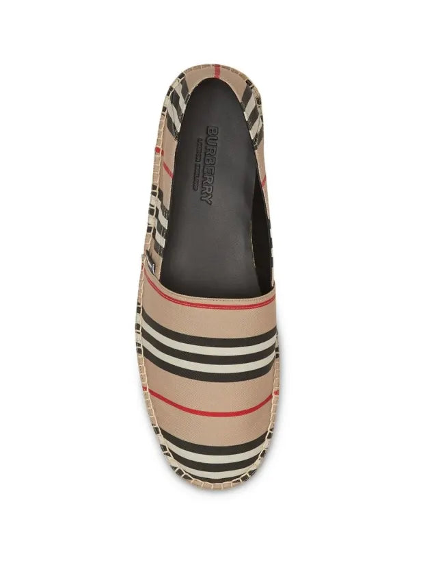 Burberry Icon stripe espadrilles - Banlieue91 -