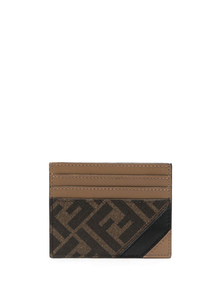 FENDI Coated Canvas Mini Card Holder - 10x8 cm - Banlieue91 -