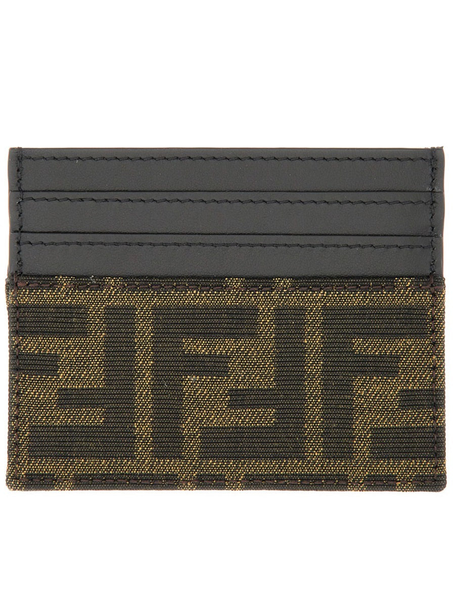 FENDI Mini Jacquard Card Holder - FW25 - Banlieue91 -