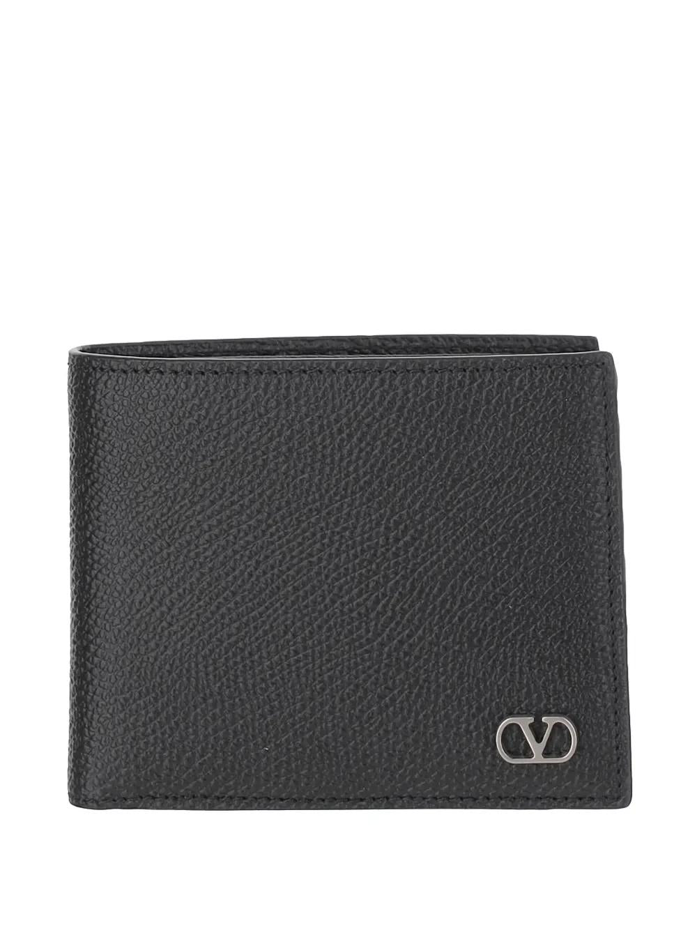 VALENTINO GARAVANI Mini Signature Grainy Calfskin Wallet - Banlieue91 -