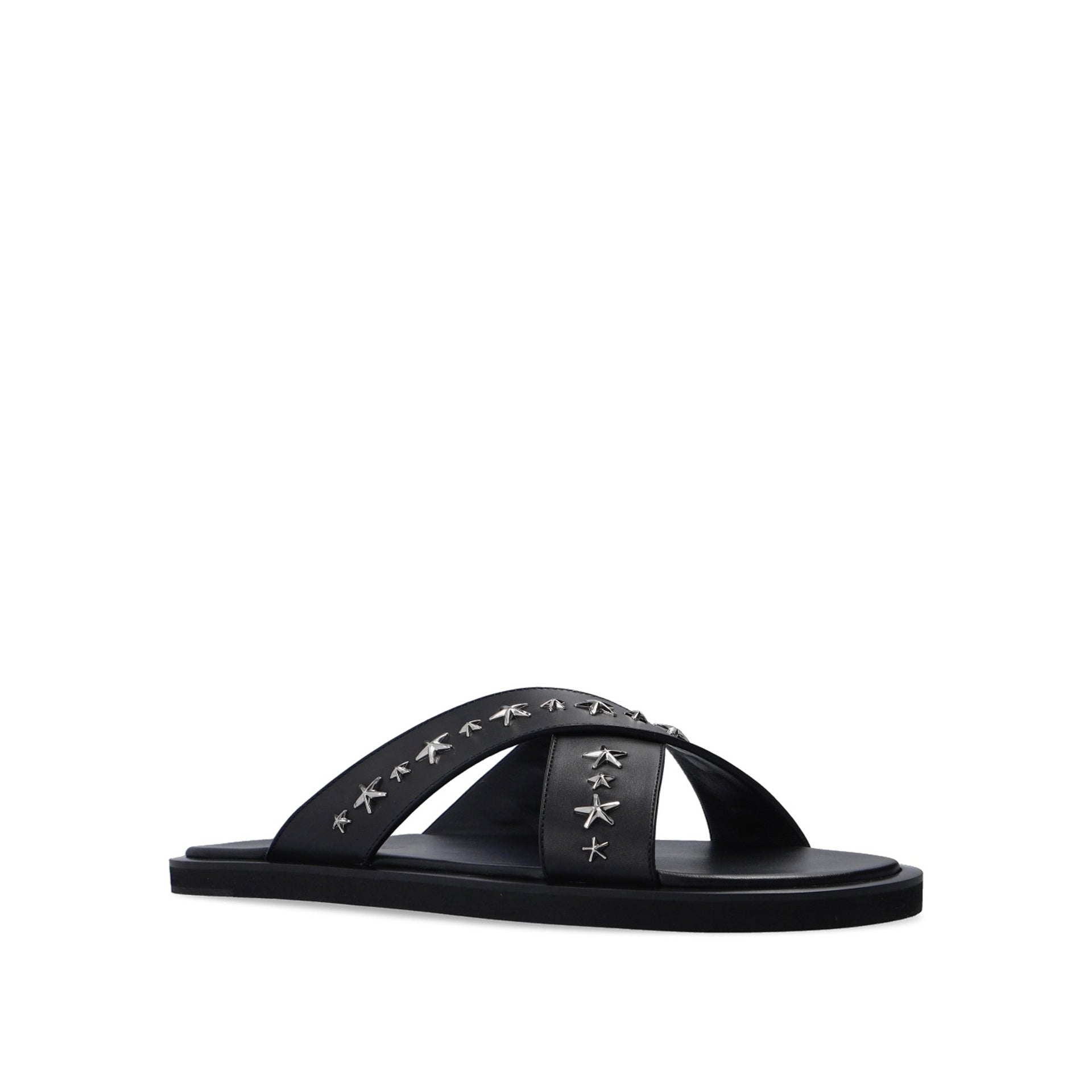 Jimmy Choo Palmo Leather Sandals - Banlieue91 -