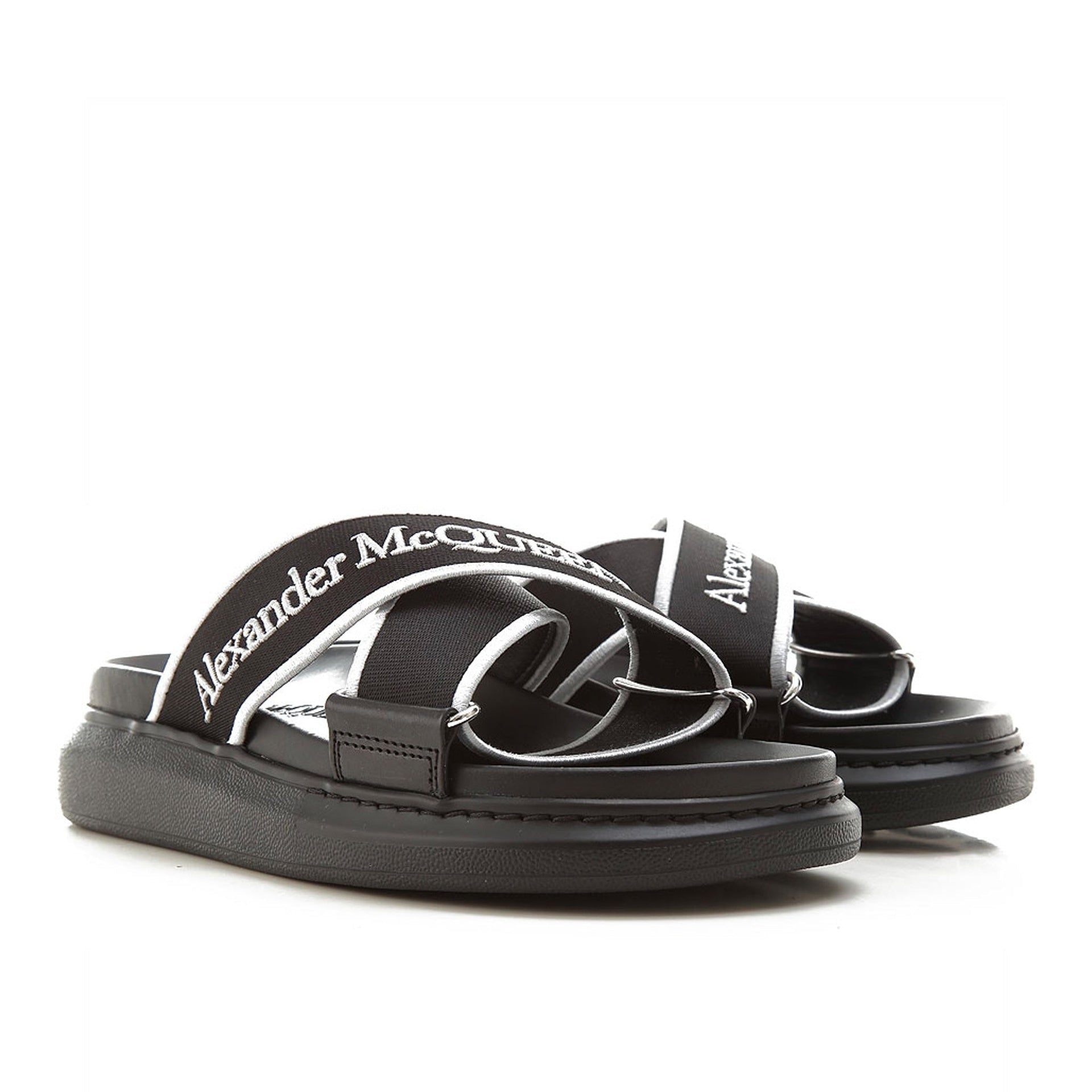 Alexander Mcqueen Logo Slides - Banlieue91 -