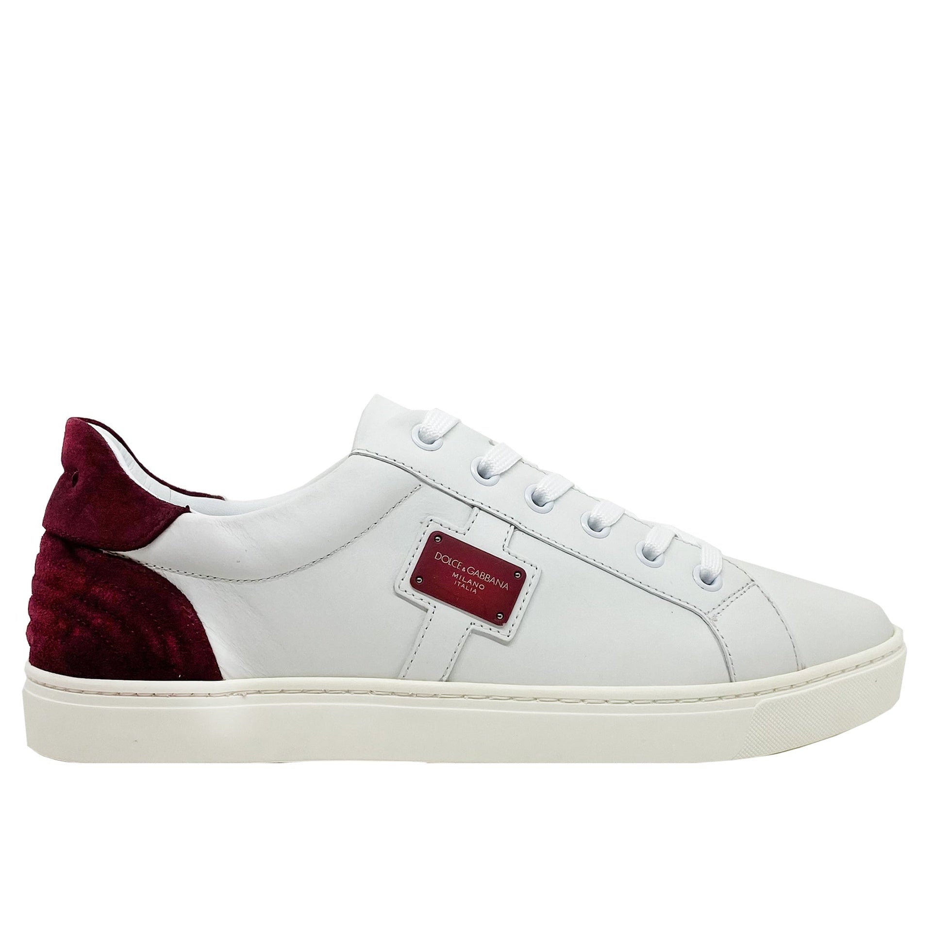 Dolce & Gabbana Logo Leather Sneakers - Banlieue91 -