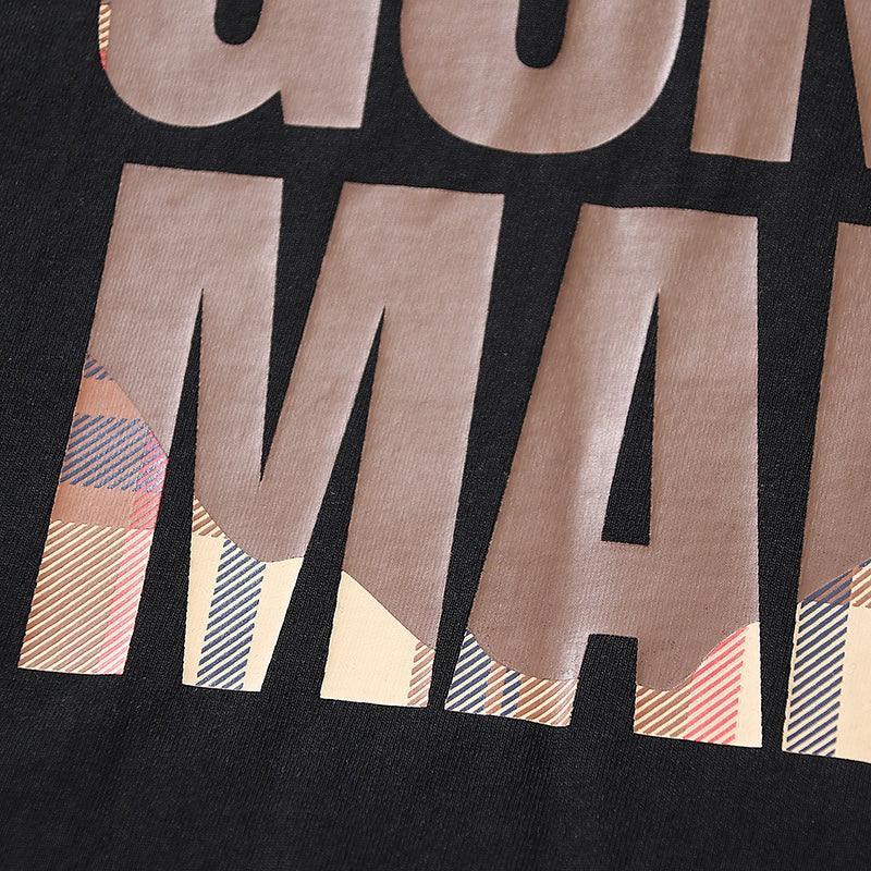 Bathing Ape Black World Gone Mad T-Shirt without Collar - Banlieue91