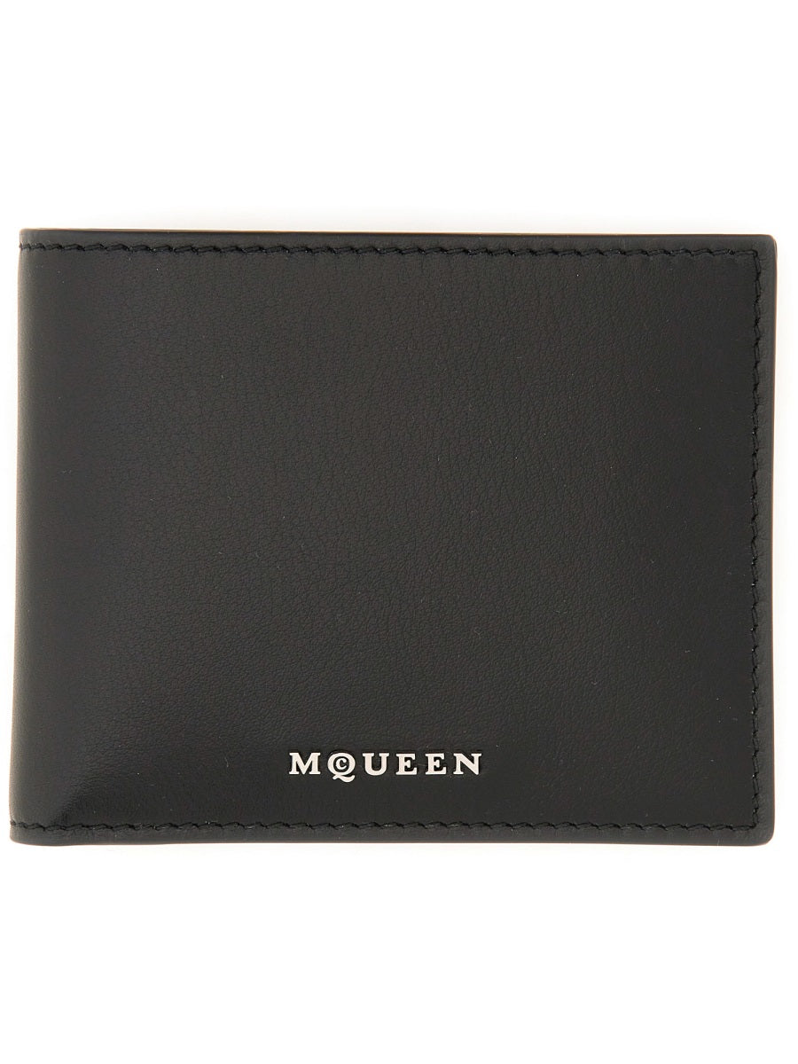 ALEXANDER MCQUEEN Mini Wallet with Logo - Banlieue91 -