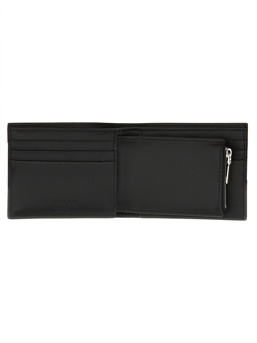 ALEXANDER MCQUEEN Mini Wallet with Logo - Banlieue91 -