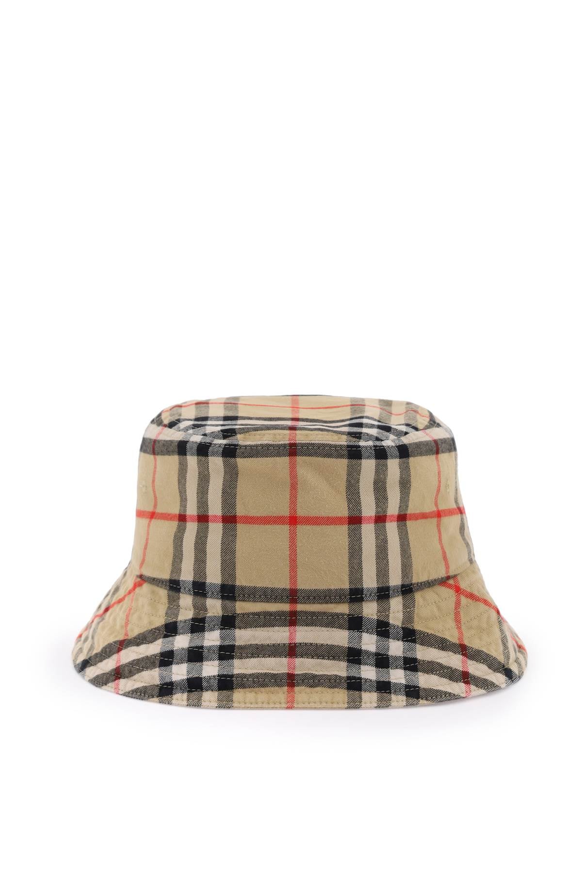 BURBERRY Embroidered Cotton Bucket Hat for Men - Banlieue91 -