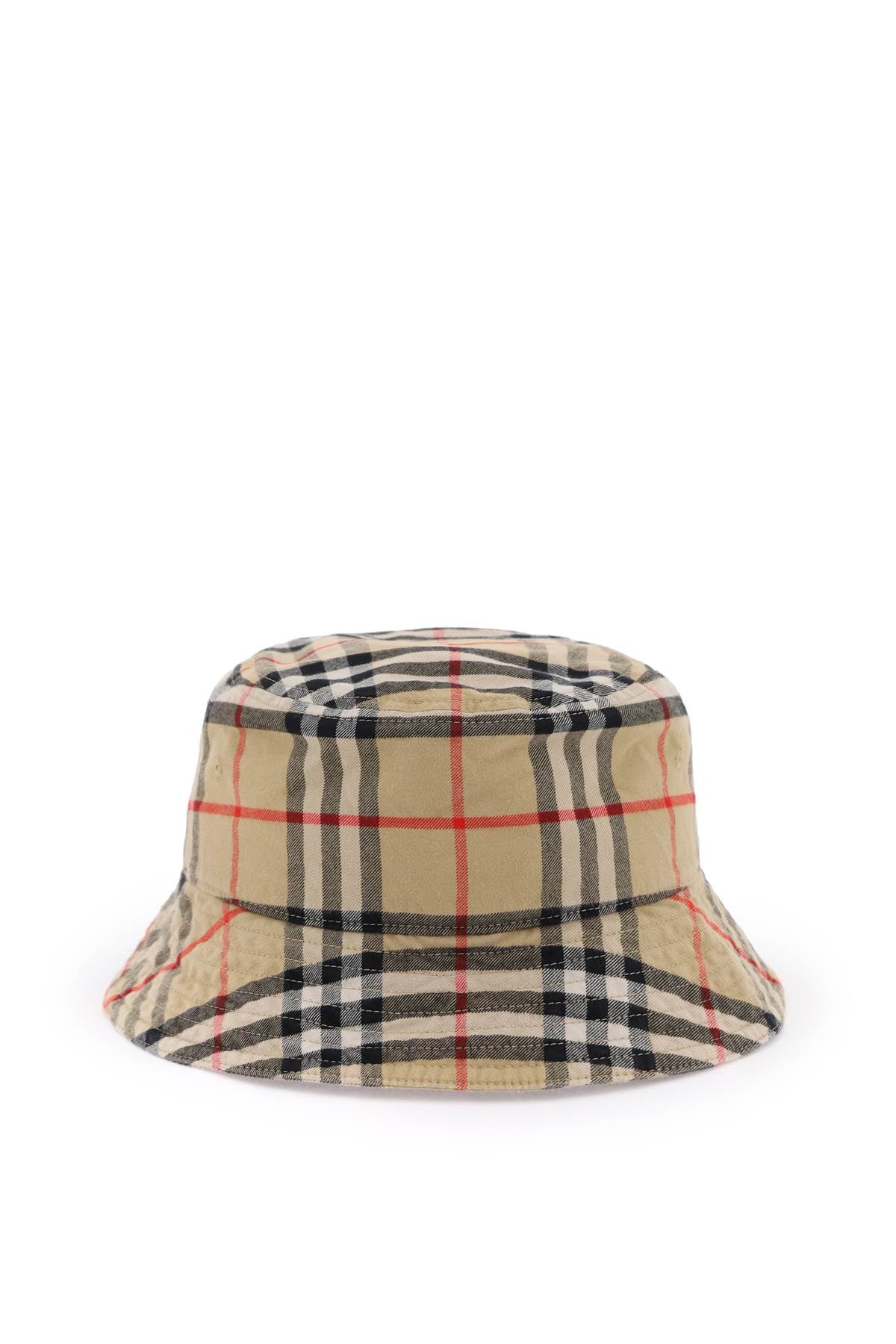BURBERRY Embroidered Cotton Bucket Hat for Men - Banlieue91 -