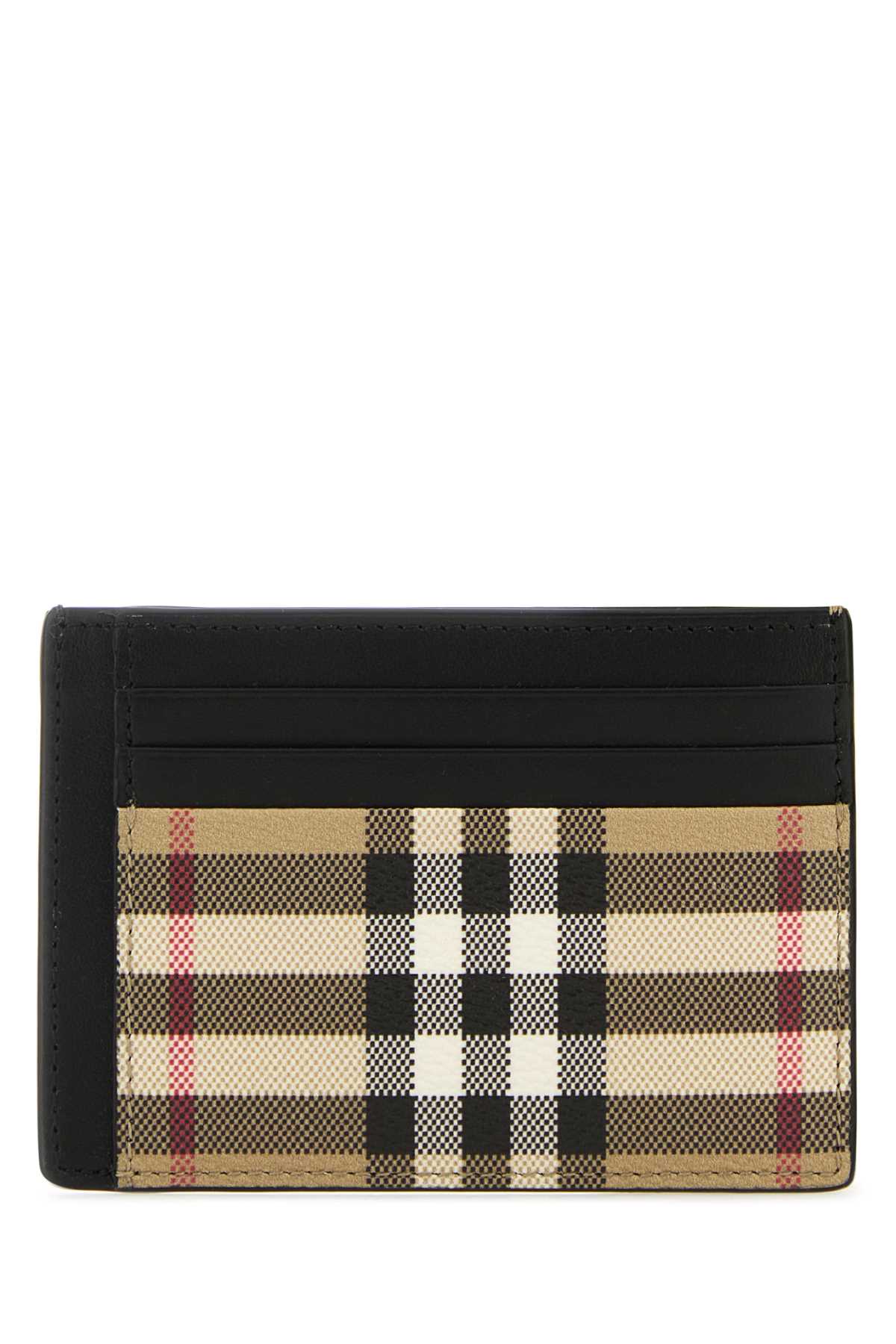 BURBERRY Mini Printed Canvas Card Holder - Banlieue91 -