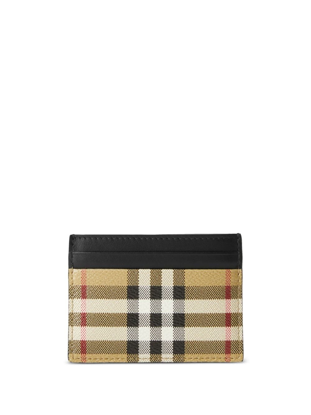 BURBERRY Printed Canvas Mini Card Holder - Banlieue91 -