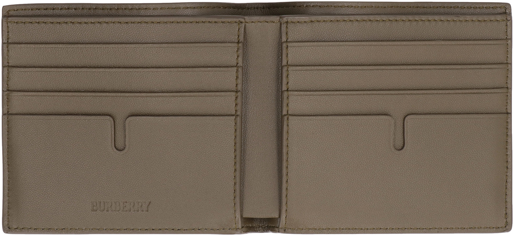 BURBERRY Mini Check Print Wallet - Banlieue91 -