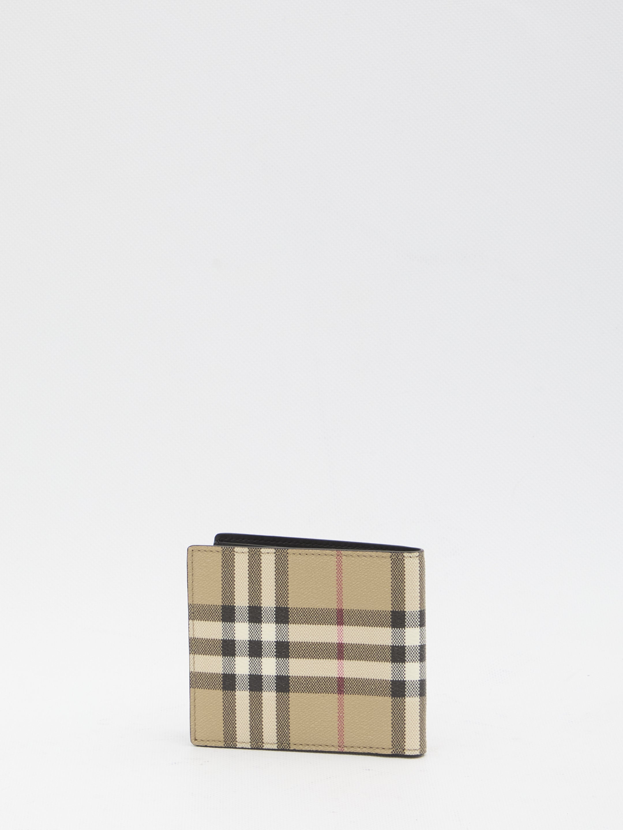 BURBERRY Mini Check Book Wallet - Banlieue91 -